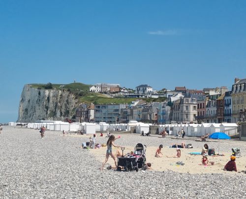 La plage de Mers-les-Bains