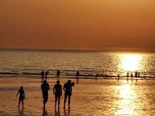 Couché de soleil- Mers-les-Bains