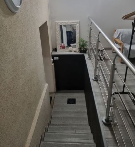 L'escalier vers le séjour